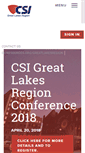 Mobile Screenshot of greatlakes.csinet.org